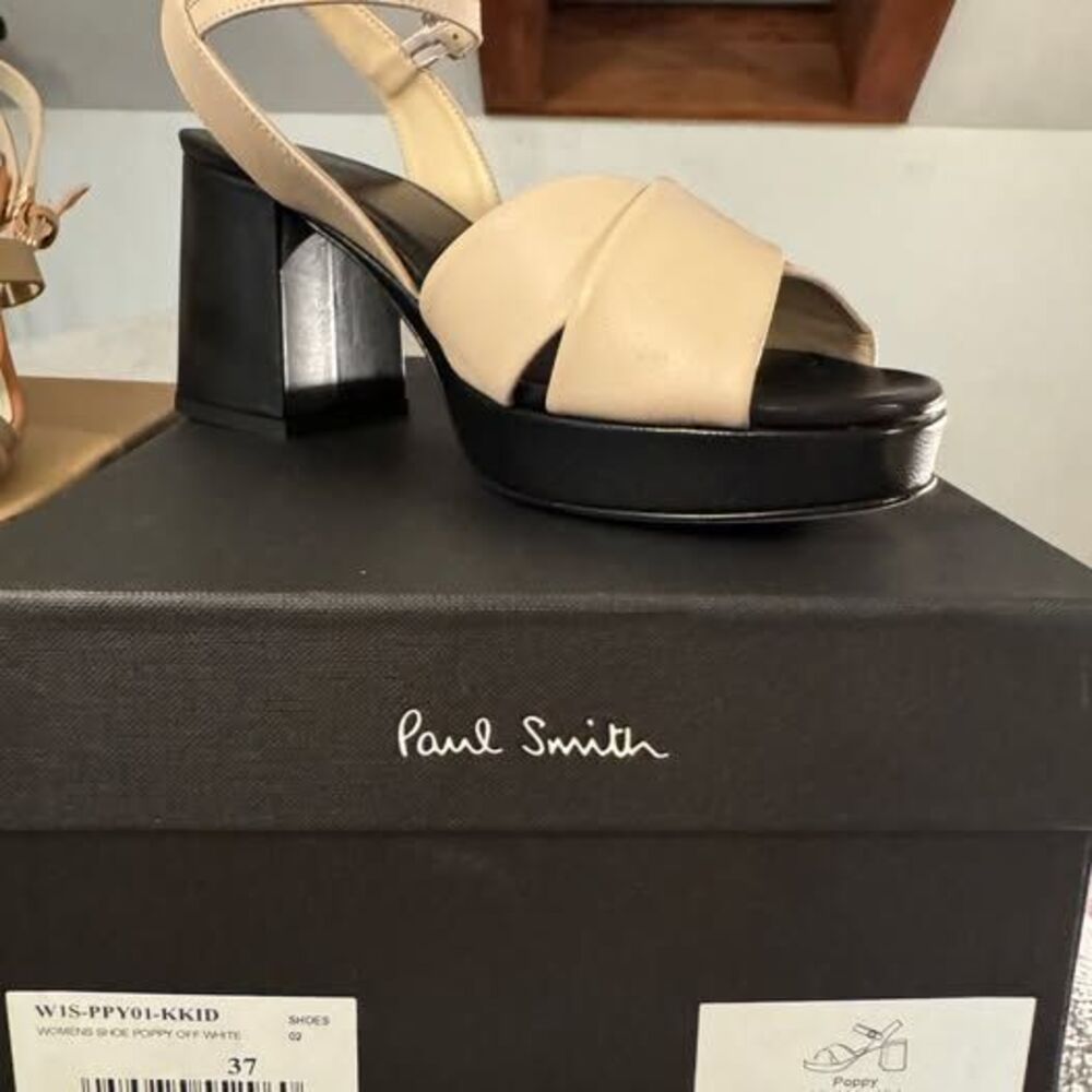 Paul Smith POPPPY Heeled sandal  NIB EU 37